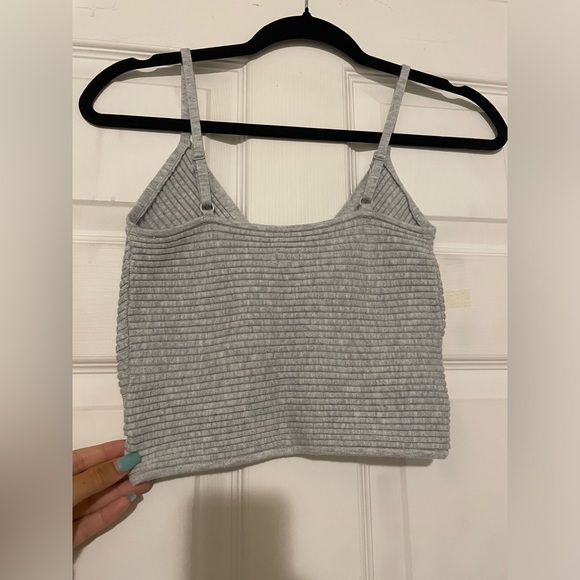 Aerie Cross Front Sweater Tank Top NWT - Picture 6 of 6